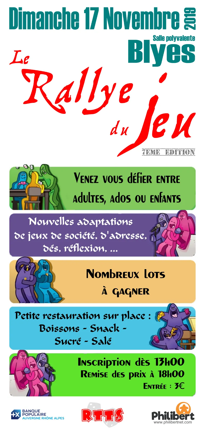 Affiche : 7ᵉ Rallye du jeu