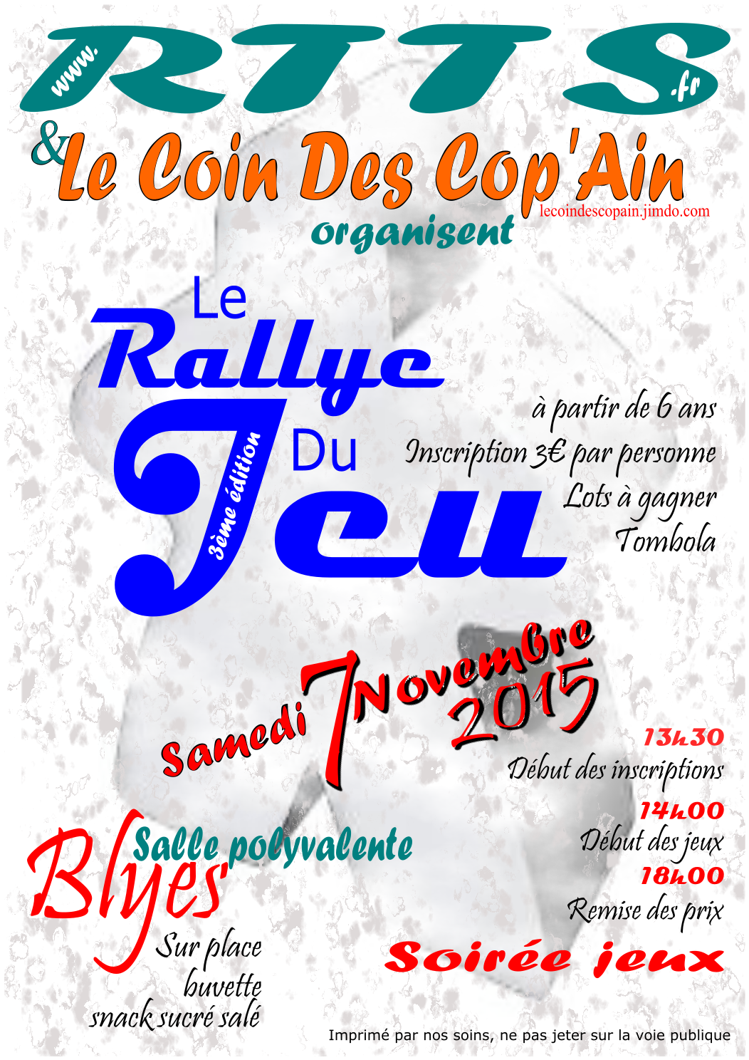 Rallye du jeu 2015