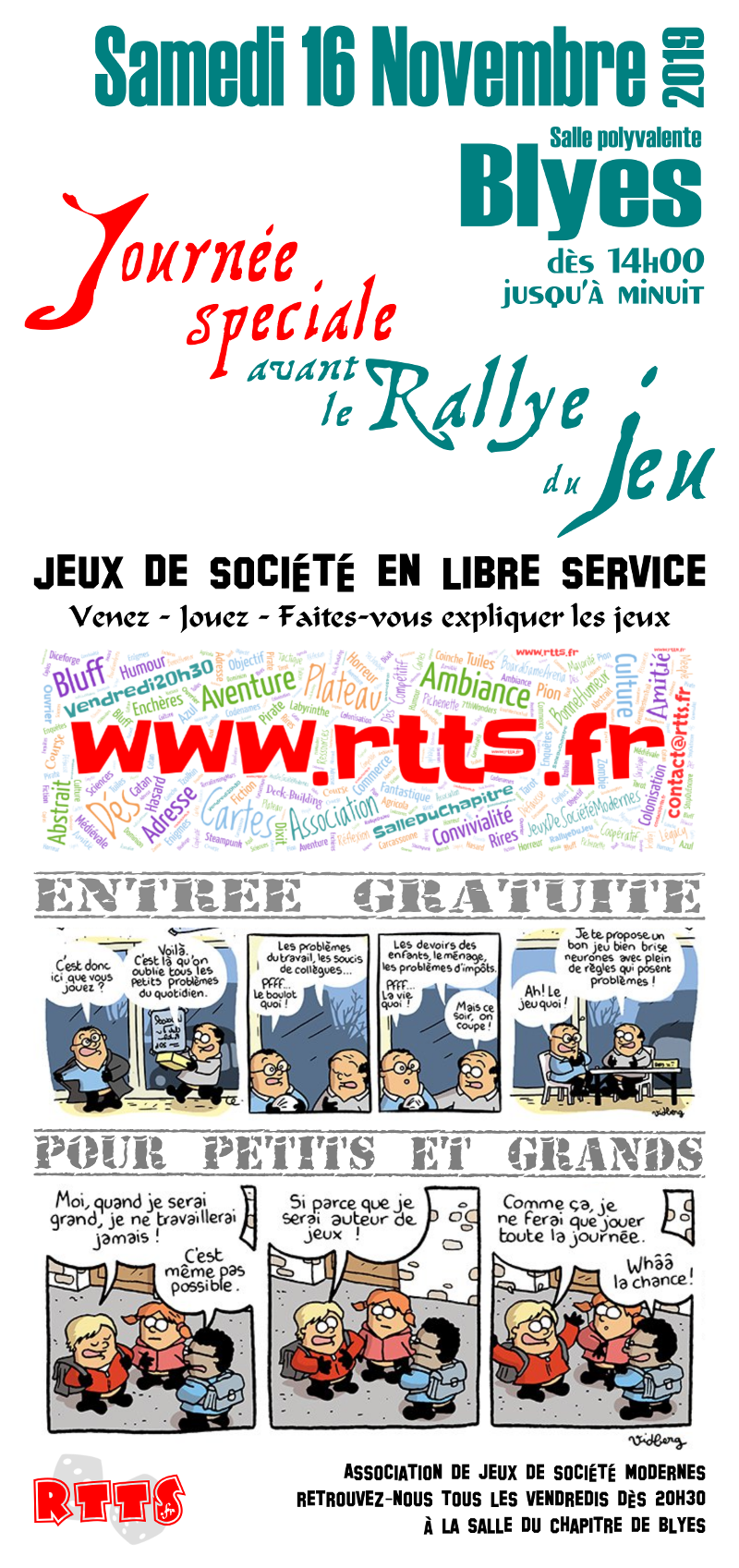 Flyer Journée Portes ouvertes Samedi 16 Novembre 2019